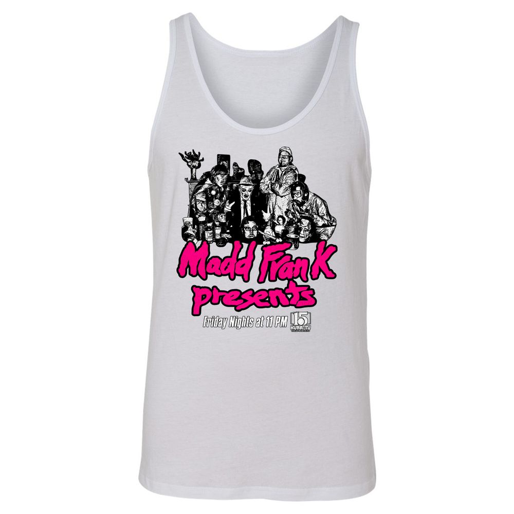 Unisex Jersey Tank - EJNGFQMN - White - 14