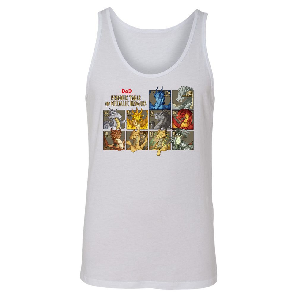 Unisex Jersey Tank - 74A3V22G - White - 14