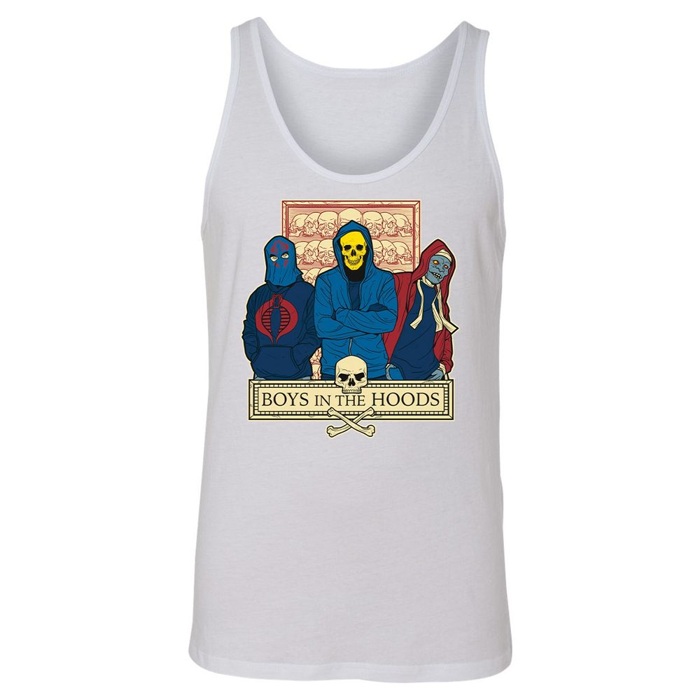 Unisex Jersey Tank - N24FY5C6 - White - 14