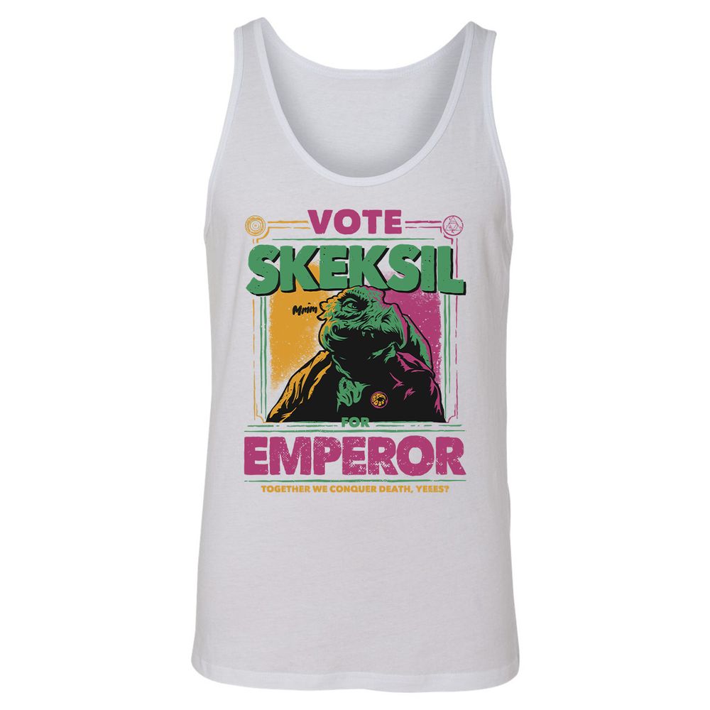 Unisex Jersey Tank - 751DRZ93 - White - 14