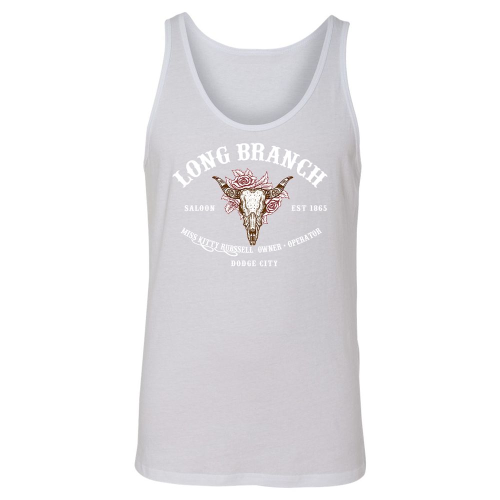 Unisex Jersey Tank - 6LSJW6TN - White - 14