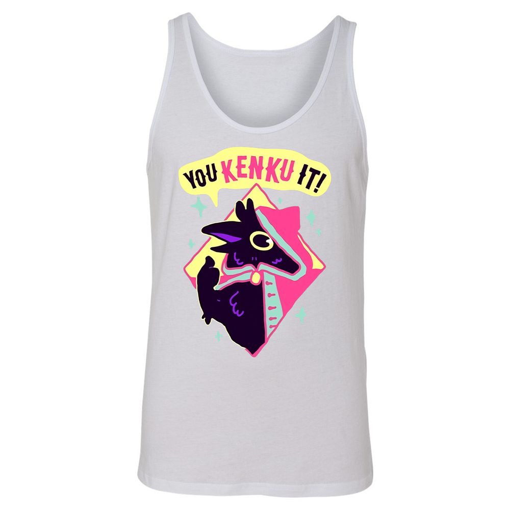 Unisex Jersey Tank - TLHKCDQC - White - 14