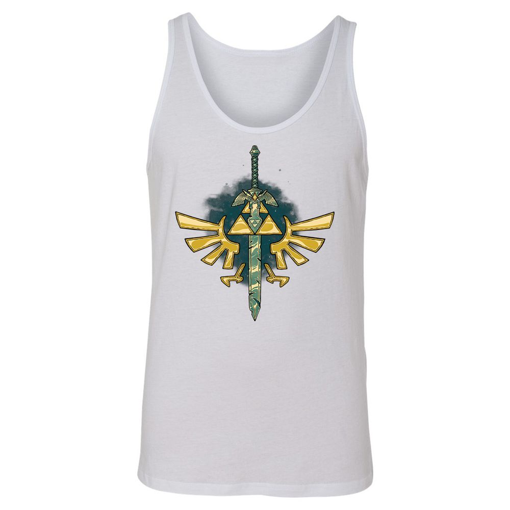 Unisex Jersey Tank - QR2AP55G - White - 14