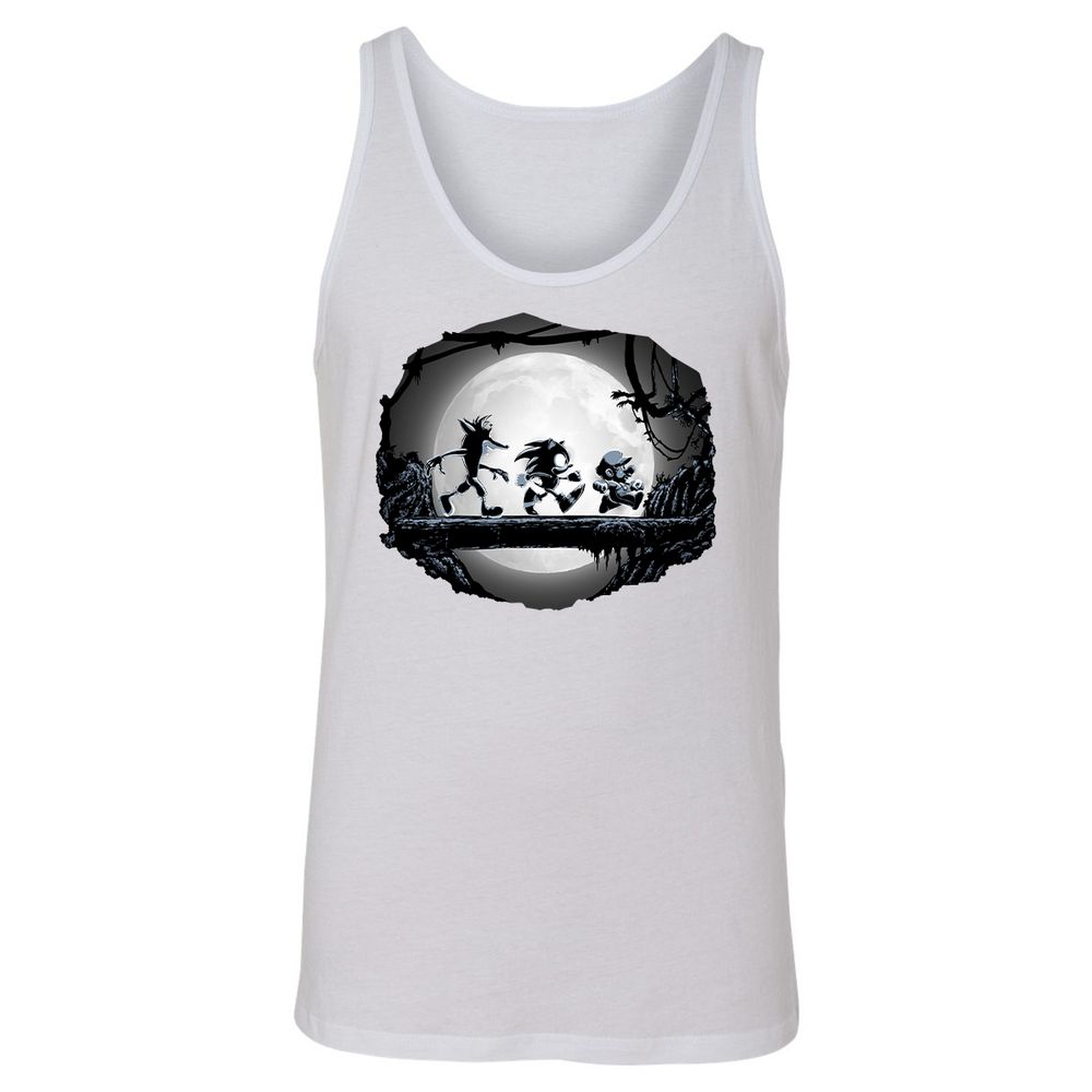 Unisex Jersey Tank - TK734FD7 - White - 14