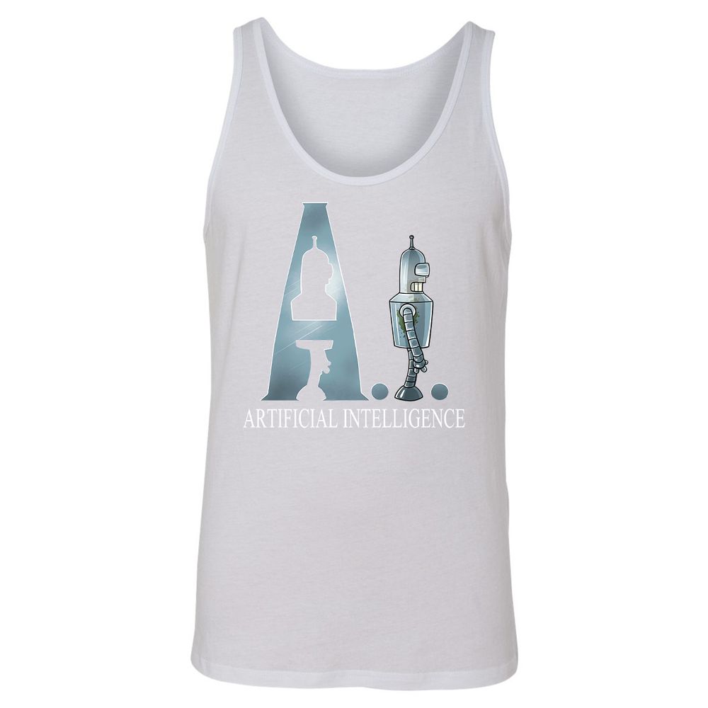 Unisex Jersey Tank - 1C12PMB2 - White - 14