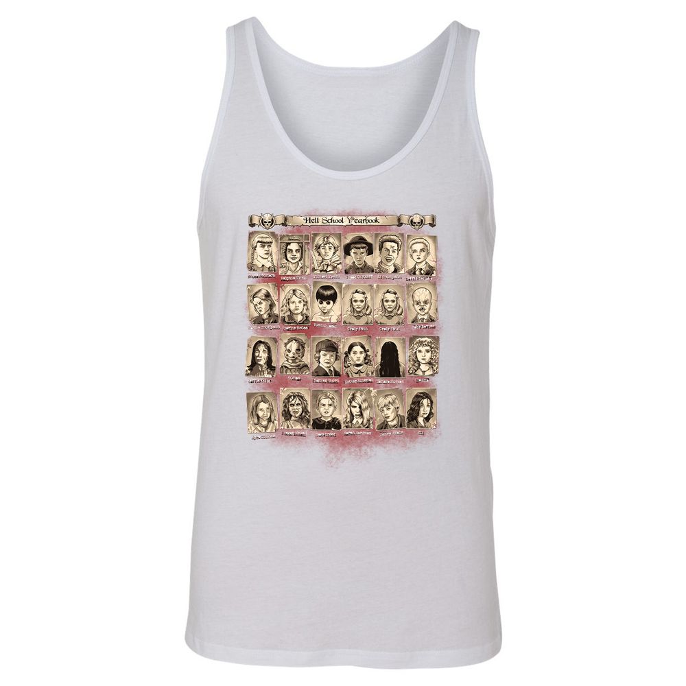 Unisex Jersey Tank - M93DHDC5 - White - 14