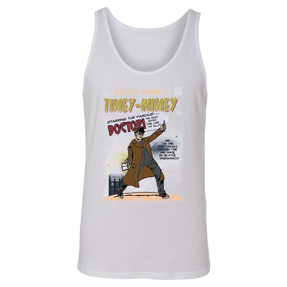 Unisex Jersey Tank - 19Y6GGLQ - White - 14