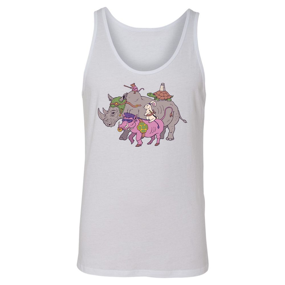 Unisex Jersey Tank - CAWAZ2N2 - White - 14