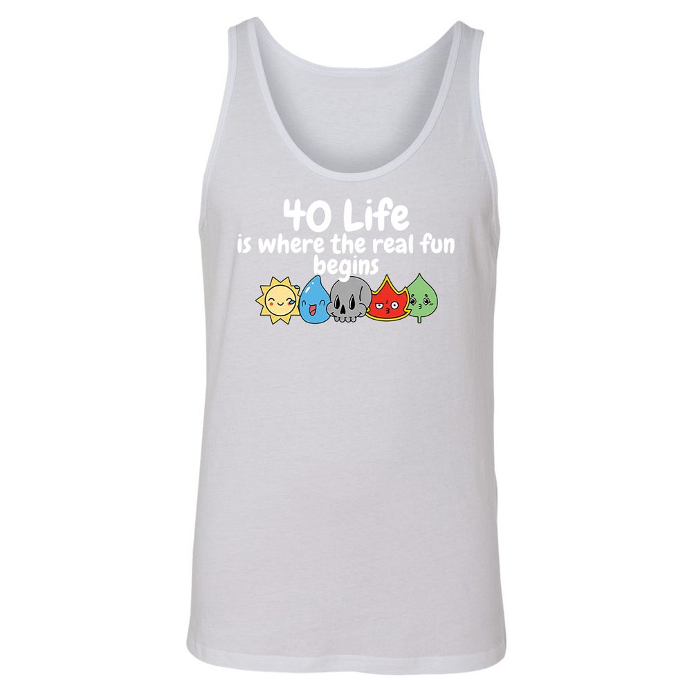 Unisex Jersey Tank - YMJ49PG1 - White - 14