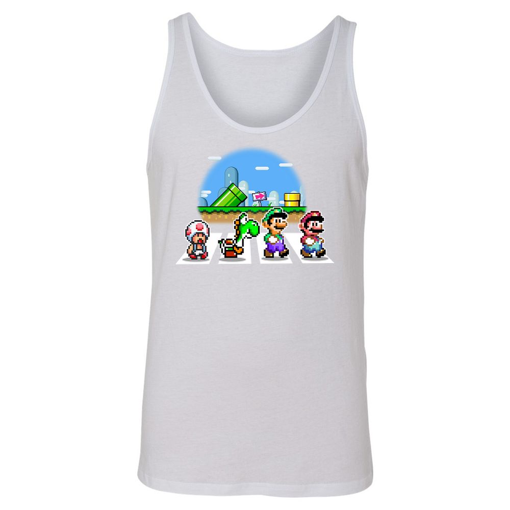 Unisex Jersey Tank - UMQCL3R2 - White - 14