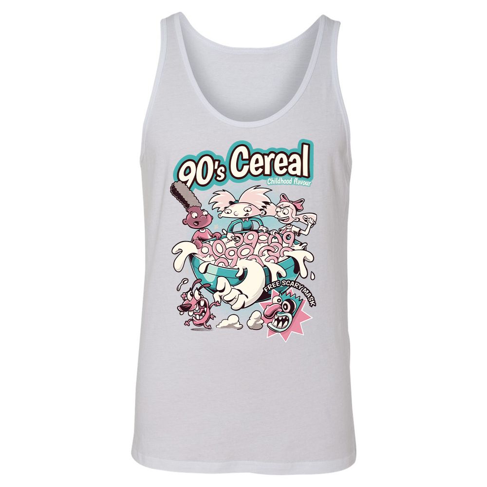 Unisex Jersey Tank - 8489J1EF - White - 14