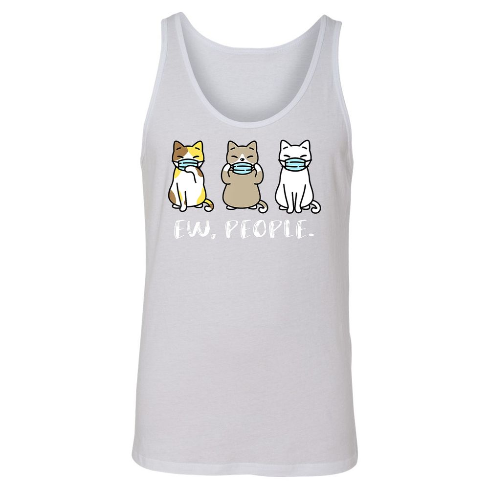 Unisex Jersey Tank - ATDB9BR9 - White - 14