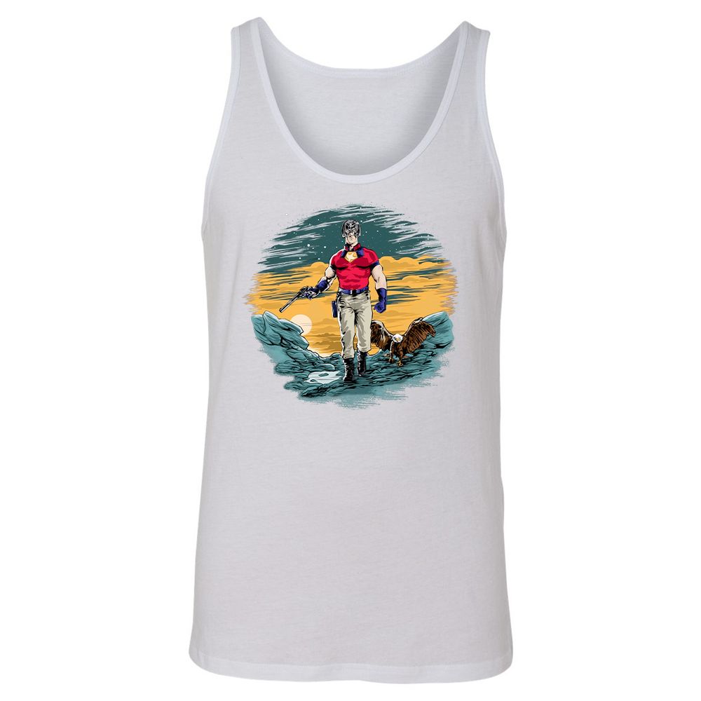 Unisex Jersey Tank - B22Y7Y8J - White - 14