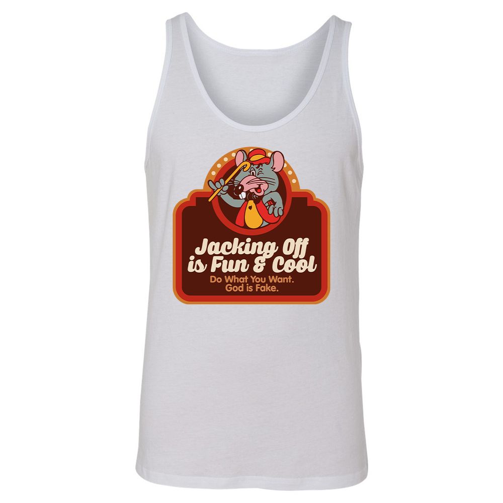 Unisex Jersey Tank - SUJKR6GP - White - 14