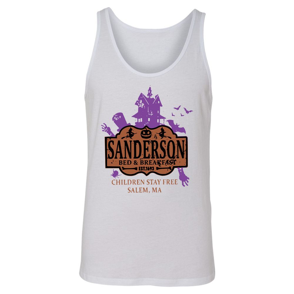Unisex Jersey Tank - 5DMZSS7G - White - 14