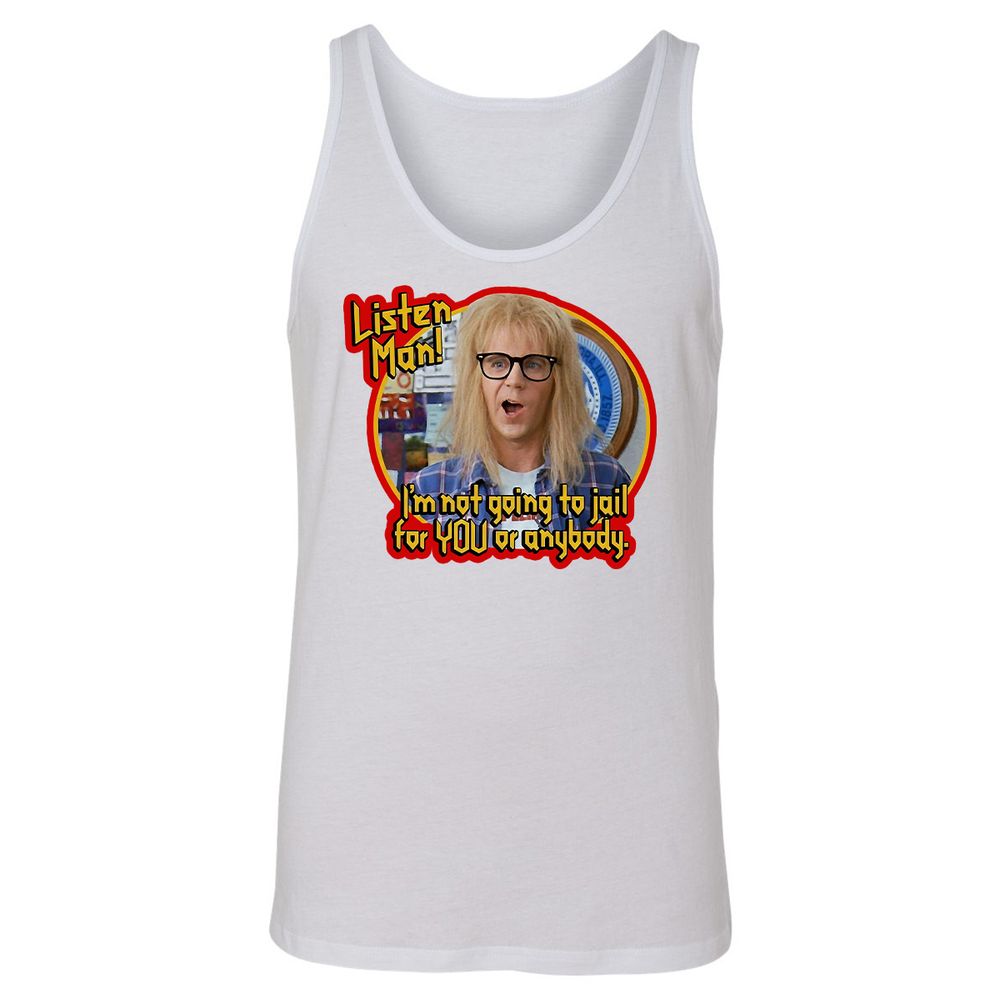 Unisex Jersey Tank - XQGJF7AE - White - 14