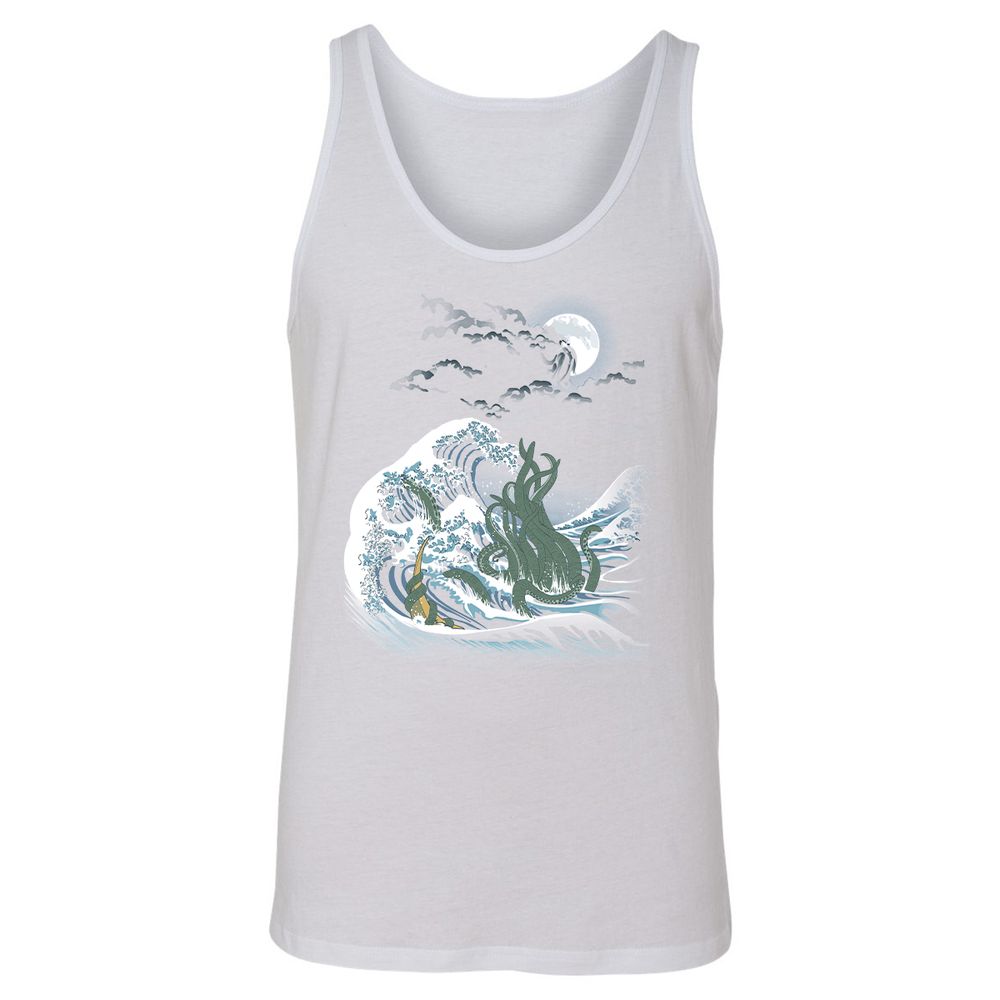 Unisex Jersey Tank - TXQU834Z - White - 14