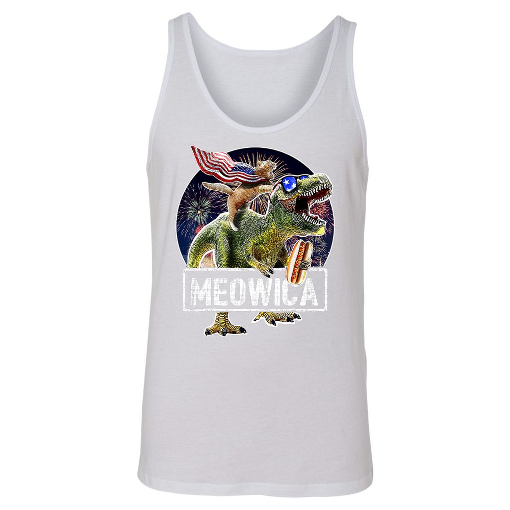 Unisex Jersey Tank - BPCB7HH8 - White - 14