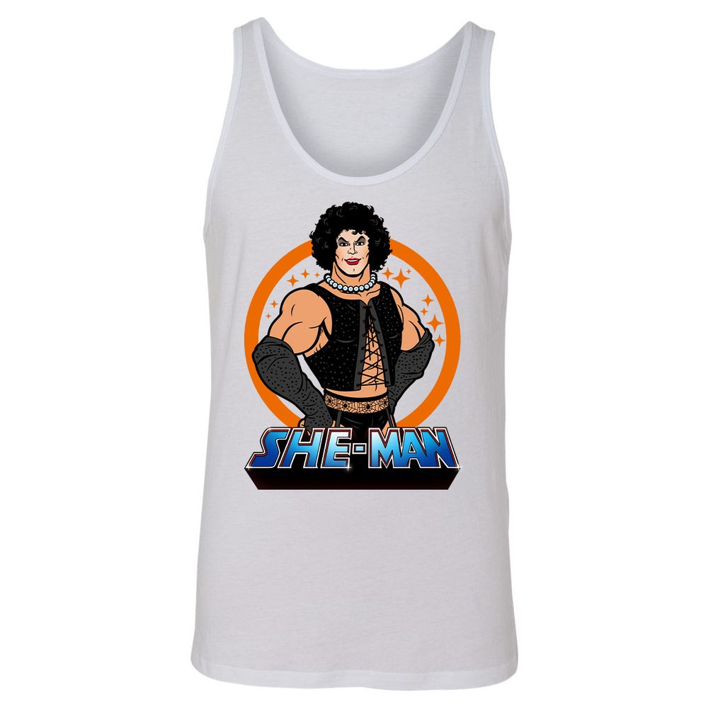 Unisex Jersey Tank - ZD87KSJM - White - 14