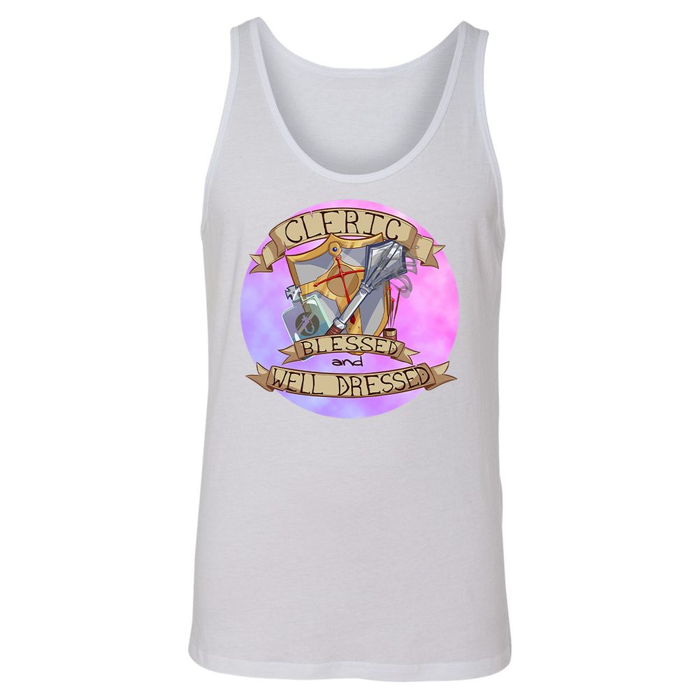 Unisex Jersey Tank - YXBBH84H - White - 14