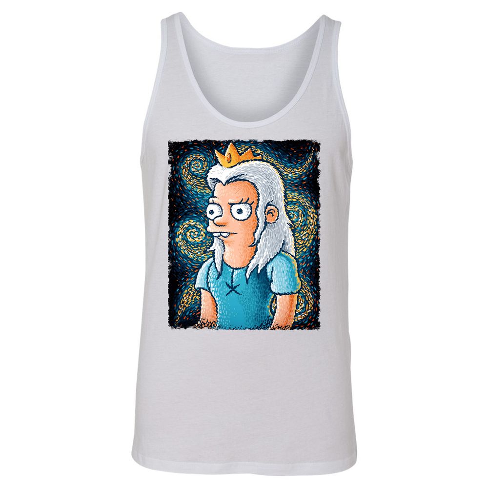 Unisex Jersey Tank - GBN5M7Z9 - White - 14