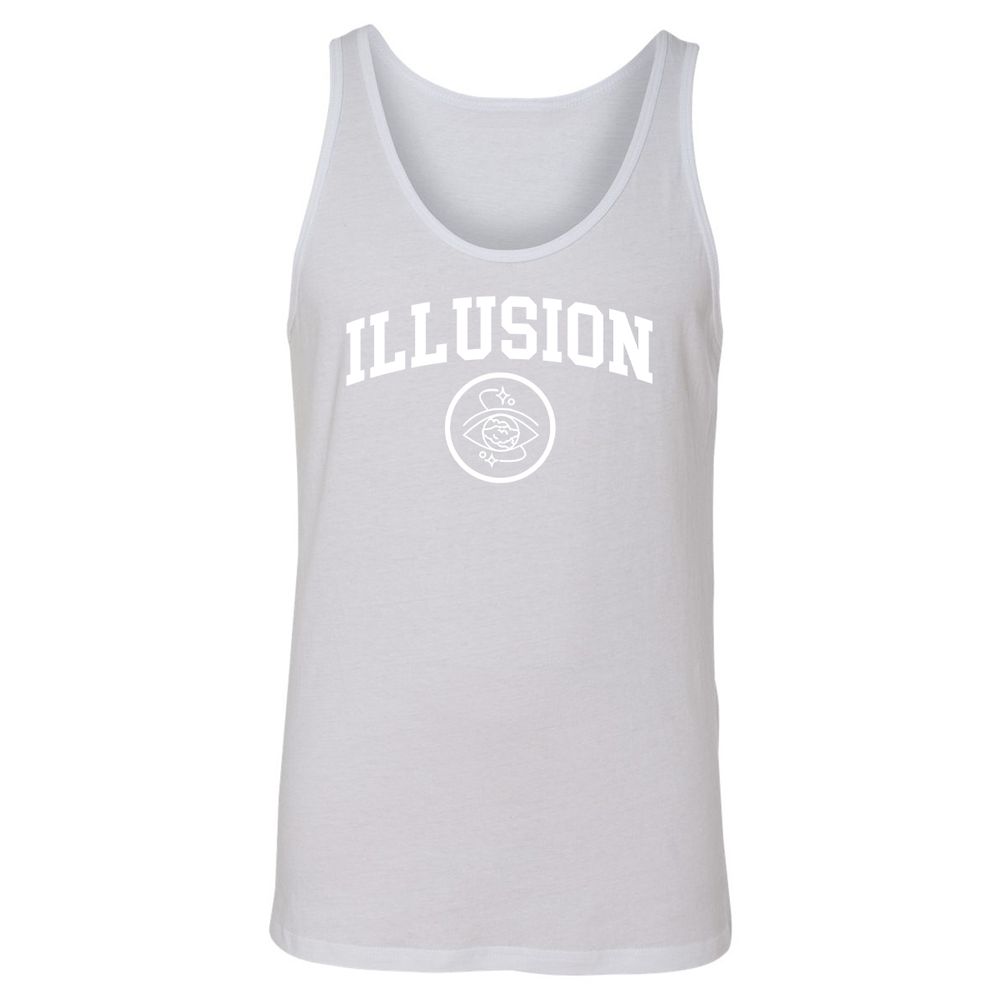 Unisex Jersey Tank - B48FYQXF - White - 14