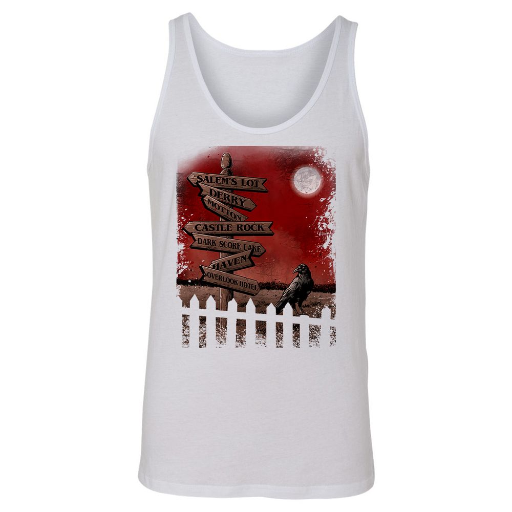 Unisex Jersey Tank - ZJTDVF34 - White - 14