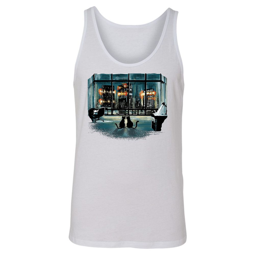 Unisex Jersey Tank - F25Z4CBP - White - 14