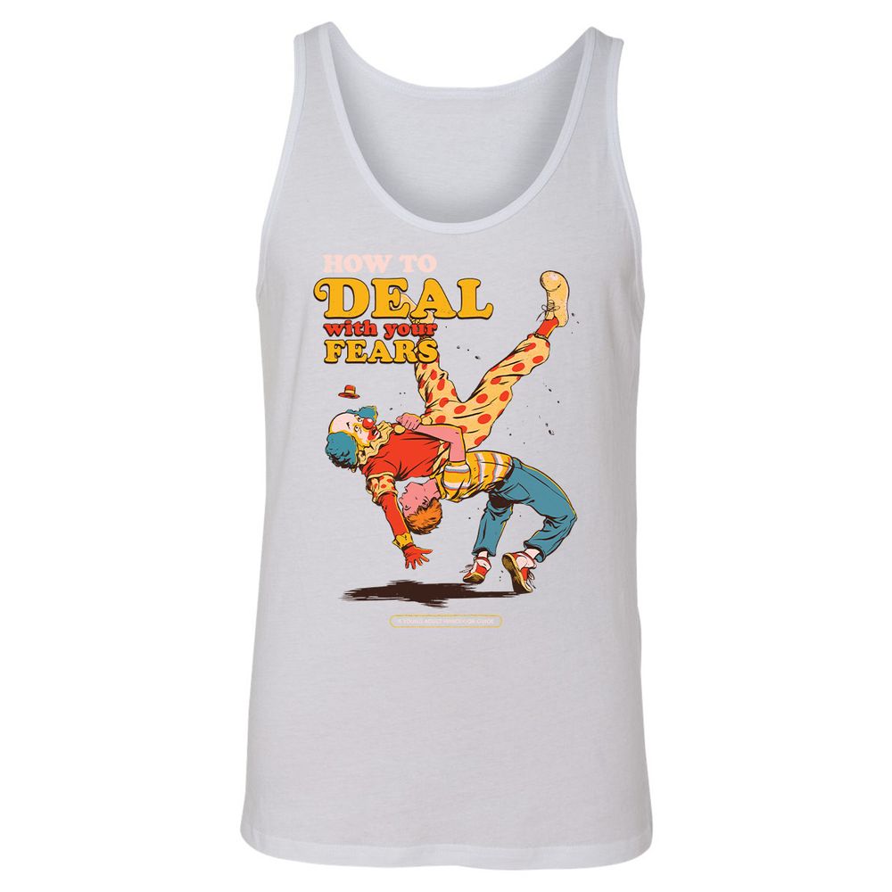 Unisex Jersey Tank - XBD75GV7 - White - 14
