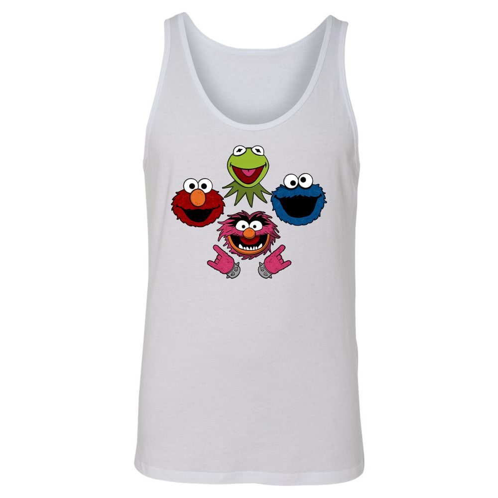 Unisex Jersey Tank - 4KZCMN9N - White - 14
