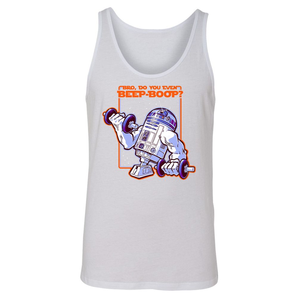 Unisex Jersey Tank - 3UFJVF72 - White - 14