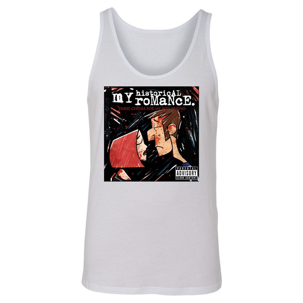 Unisex Jersey Tank - B3GSVNWE - White - 14