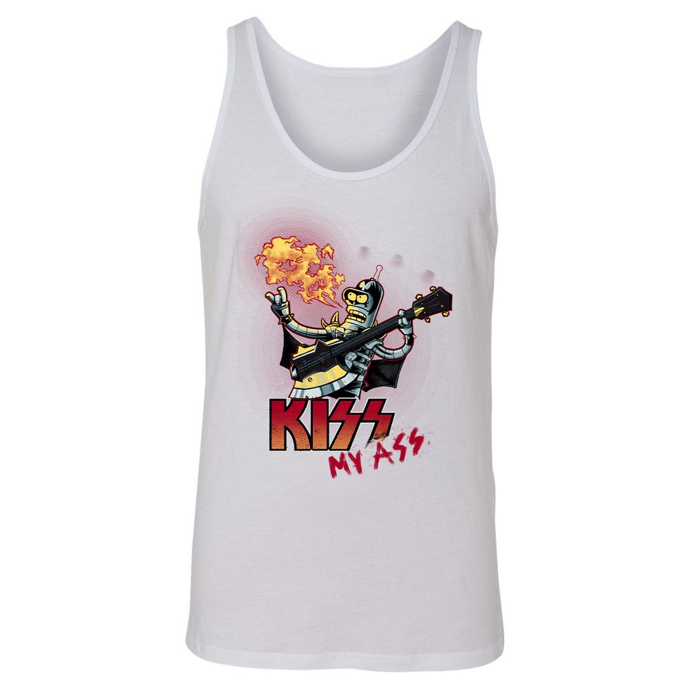 Unisex Jersey Tank - H4R386G8 - White - 14