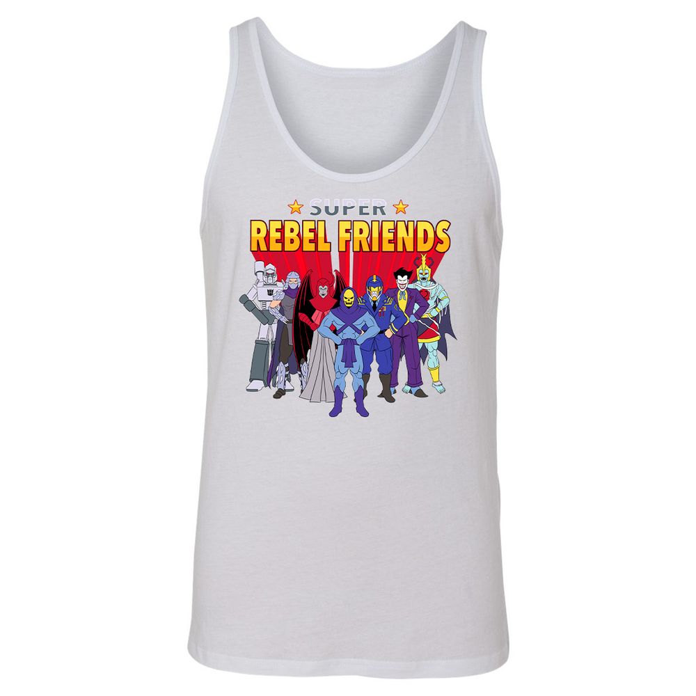 Unisex Jersey Tank - 4V4F5XQ2 - White - 14