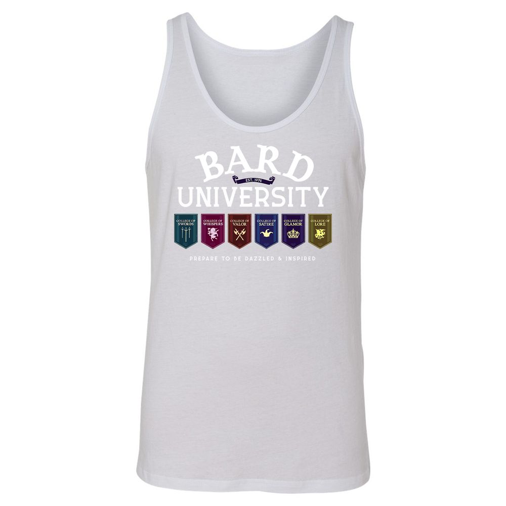 Unisex Jersey Tank - 8Y21U1FD - White - 14