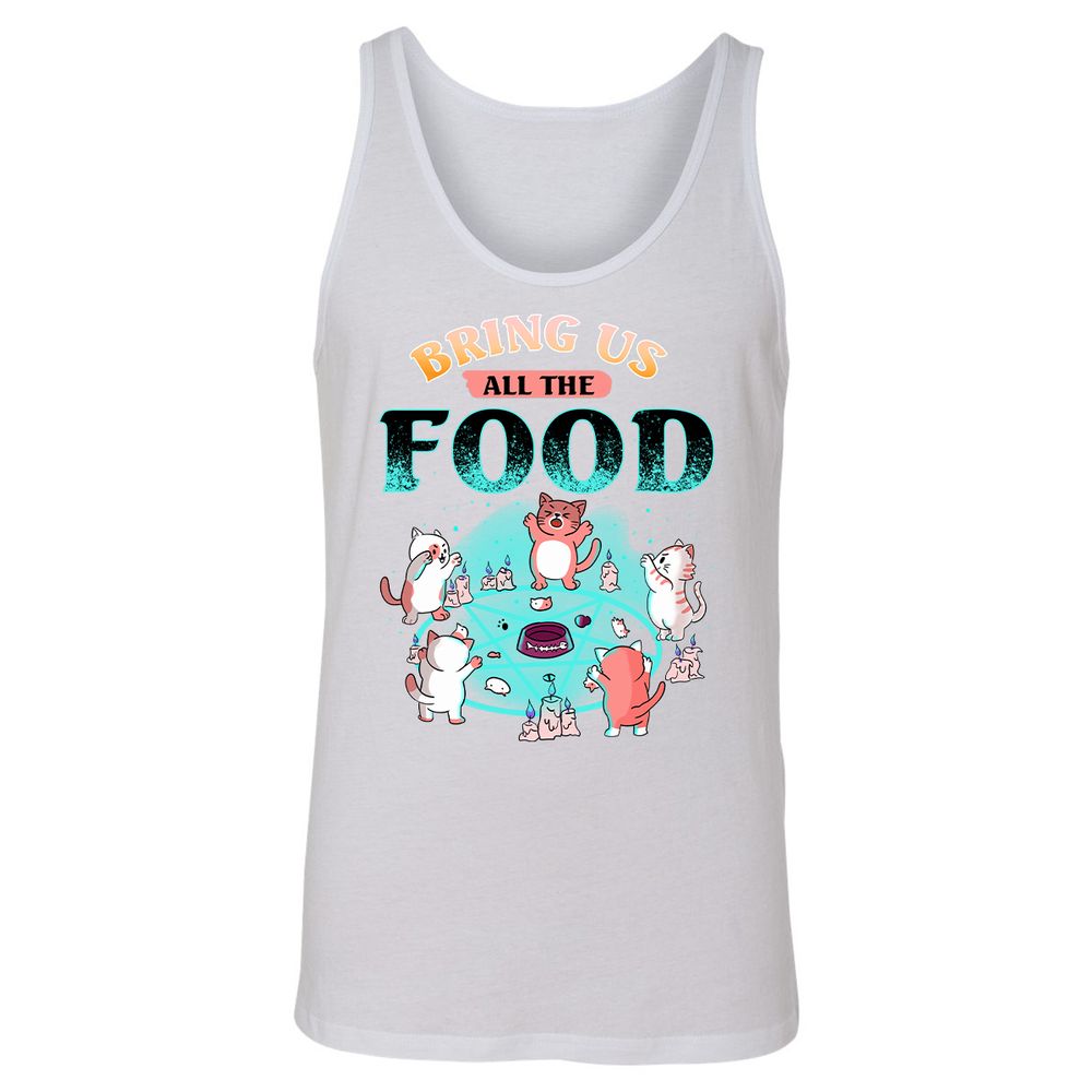 Unisex Jersey Tank - AANFDARV - White - 14