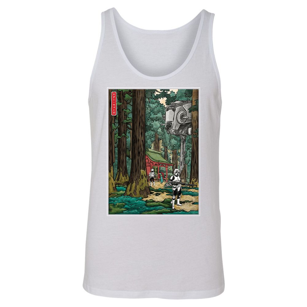 Unisex Jersey Tank - 3LL9RUNS - White - 14