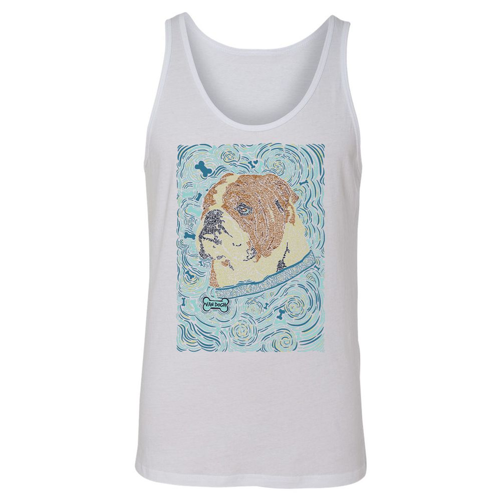 Unisex Jersey Tank - 4921CEHY - White - 14
