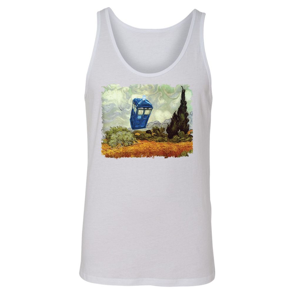 Unisex Jersey Tank - BEGGL56E - White - 14