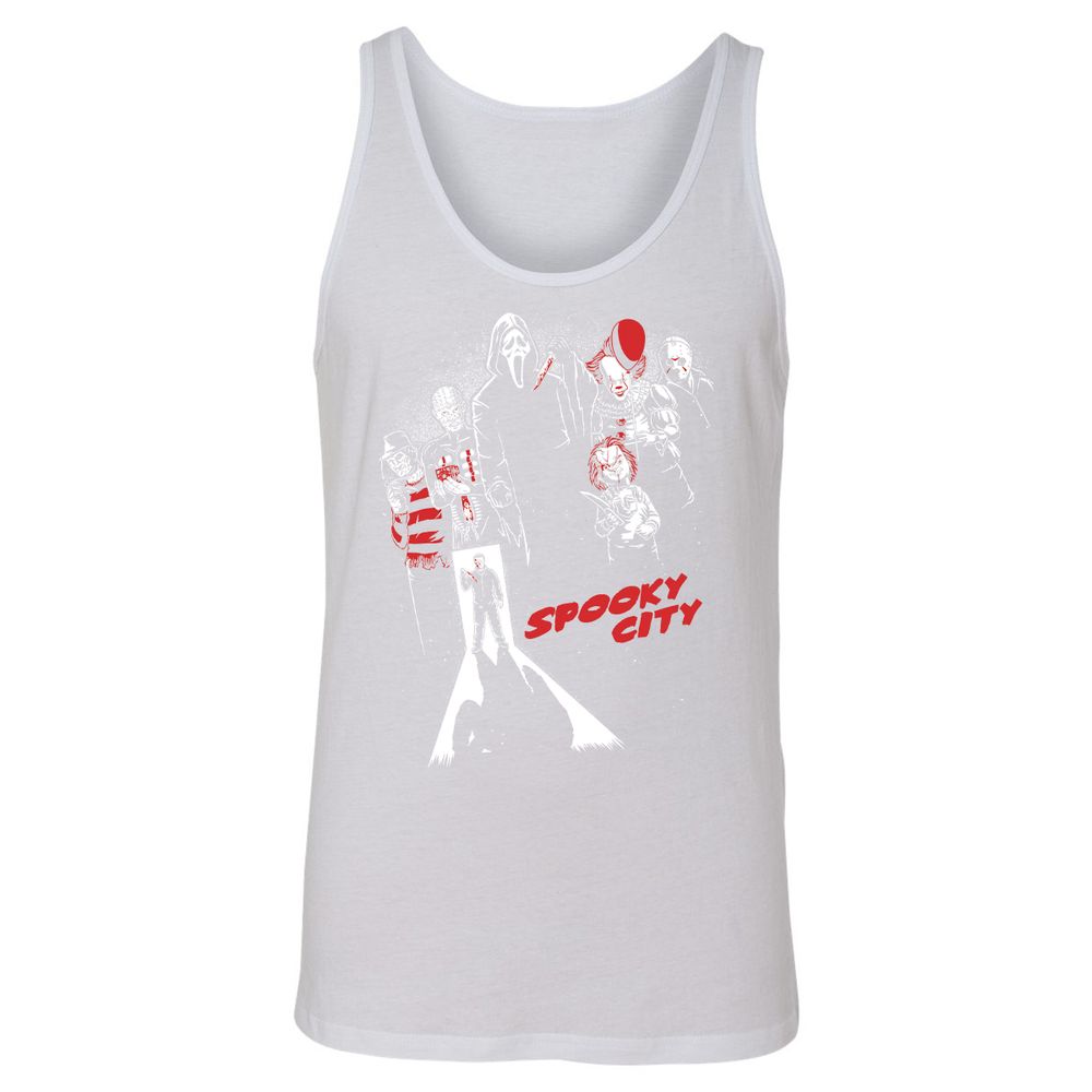 Unisex Jersey Tank - D7FPC5F6 - White - 14