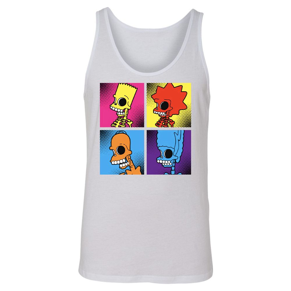 Unisex Jersey Tank - 9JT7C9ZV - White - 14