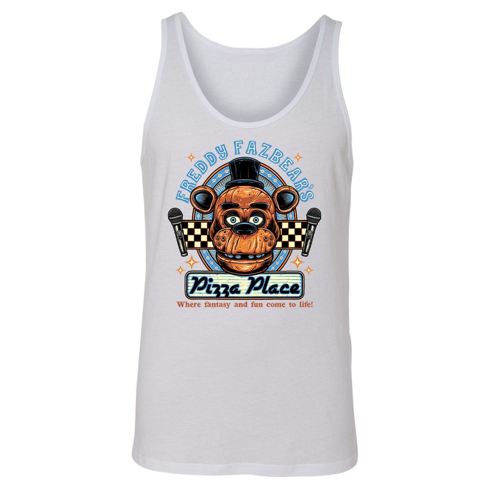 Unisex Jersey Tank - MDPCACTG - White - 14