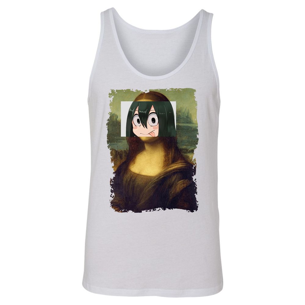 Unisex Jersey Tank - SWWLKHPL - White - 14