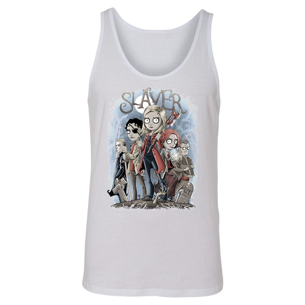 Unisex Jersey Tank - 859PGVYK - White - 14