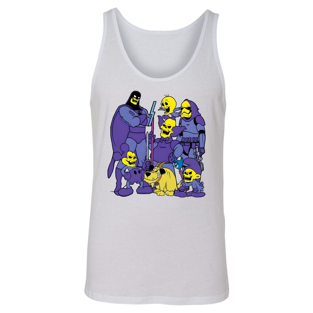 Unisex Jersey Tank - YGH8JK2M - White - 14