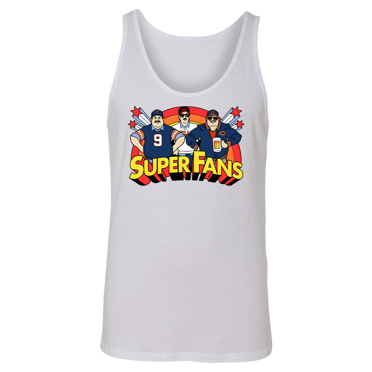 Unisex Jersey Tank - 8CWMCRH8 - White - 14