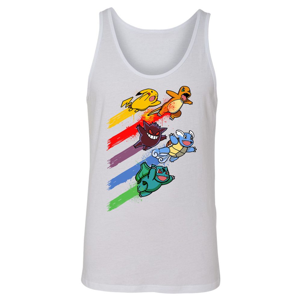 Unisex Jersey Tank - 6DELE58B - White - 14