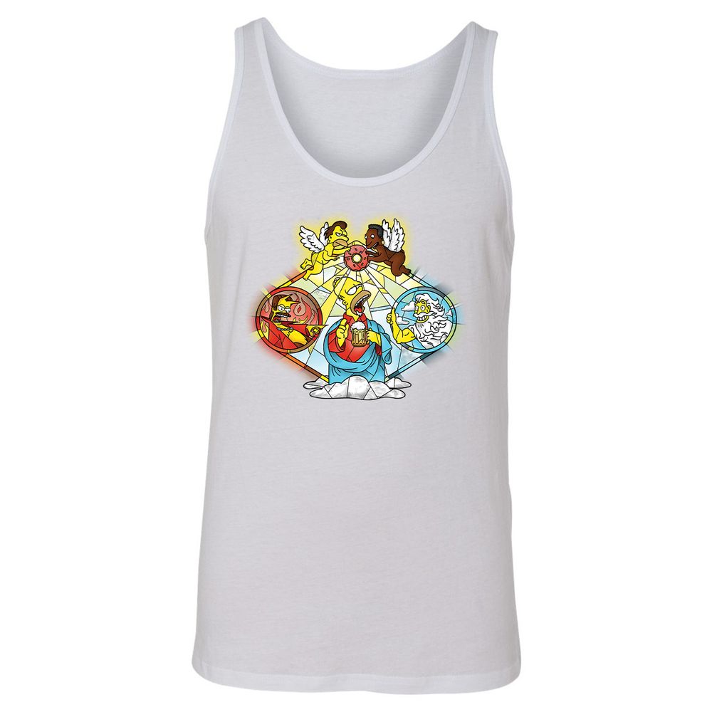Unisex Jersey Tank - P4MHSDHH - White - 14
