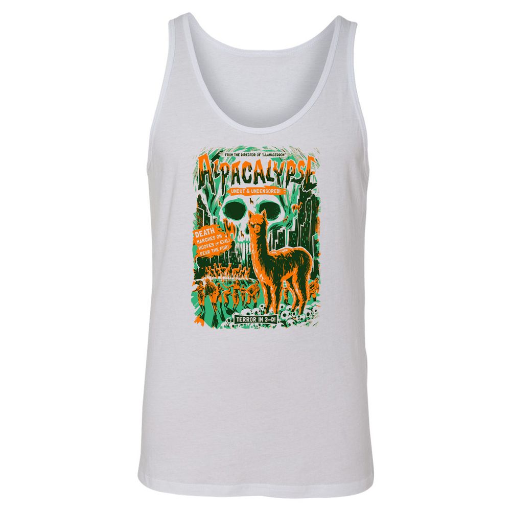 Unisex Jersey Tank - XR9NWAQ6 - White - 14