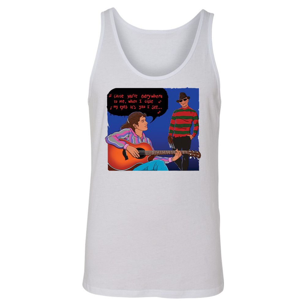 Unisex Jersey Tank - F6S38P9X - White - 14